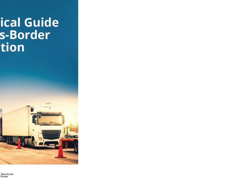 A Practical Guide to Cross-Border Facilitation – New OSCE&nbsp;Publication